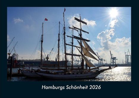 Tobias Becker: Hamburgs Schönheit 2026 Fotokalender DIN A4, Kalender