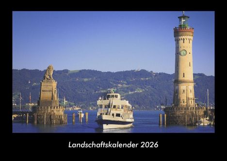 Tobias Becker: Landschaftskalender 2026 Fotokalender DIN A3, Kalender
