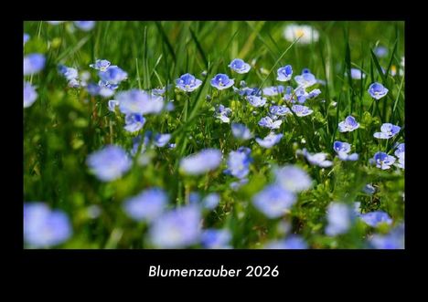 Tobias Becker: Blumenzauber 2026 Fotokalender DIN A3, Kalender