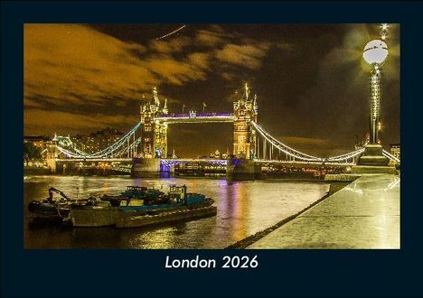 Tobias Becker: London 2026 Fotokalender DIN A5, Kalender