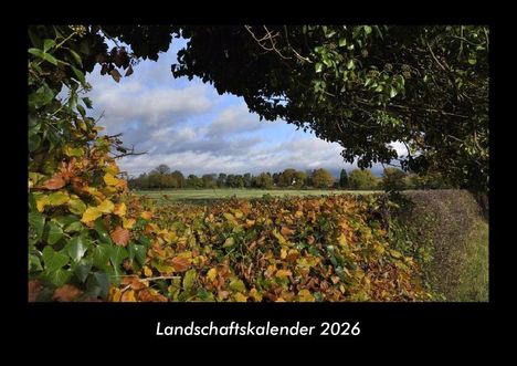 Tobias Becker: Landschaftskalender 2026 Fotokalender DIN A3, Kalender