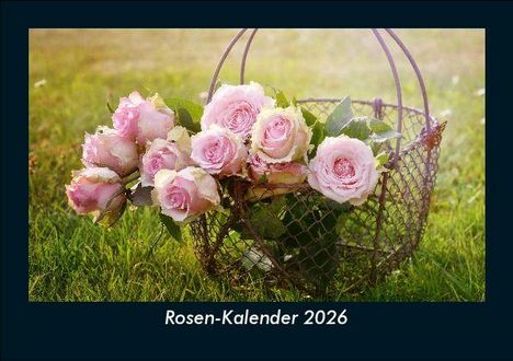 Tobias Becker: Rosen-Kalender 2026 Fotokalender DIN A5, Kalender