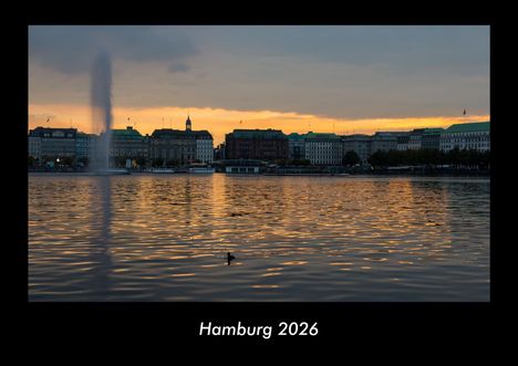 Kevin Heber: Hamburg 2026 Fotokalender DIN A3, Kalender