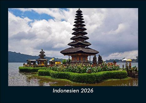 Tobias Becker: Indonesien 2026 Fotokalender DIN A5, Kalender