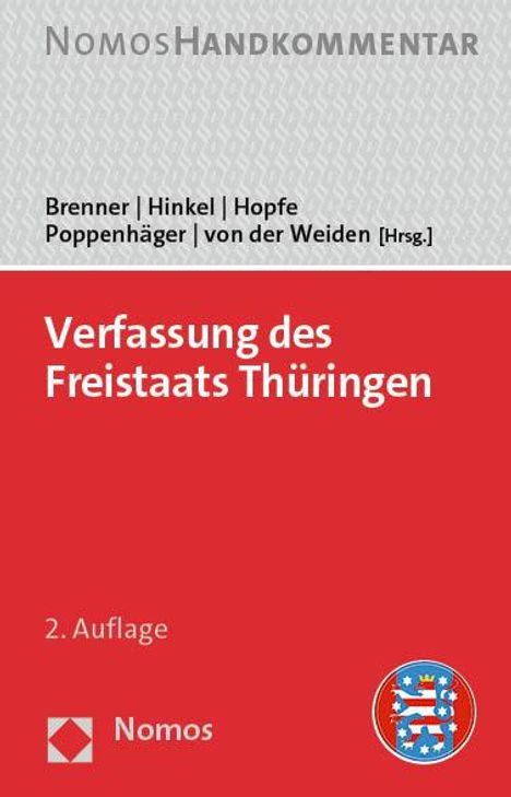 Verfassung des Freistaats Thüringen, Buch