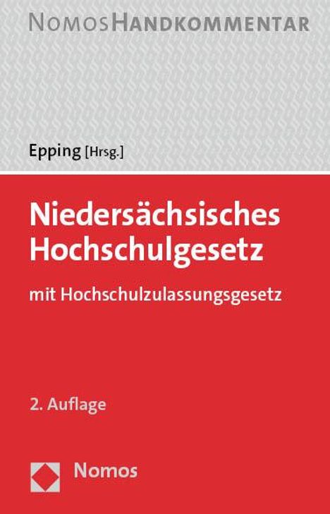 Niedersächsisches Hochschulgesetz, Buch