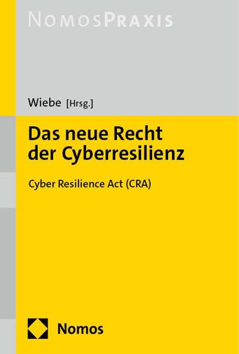 Das neue Recht der Cyberresilienz, Buch