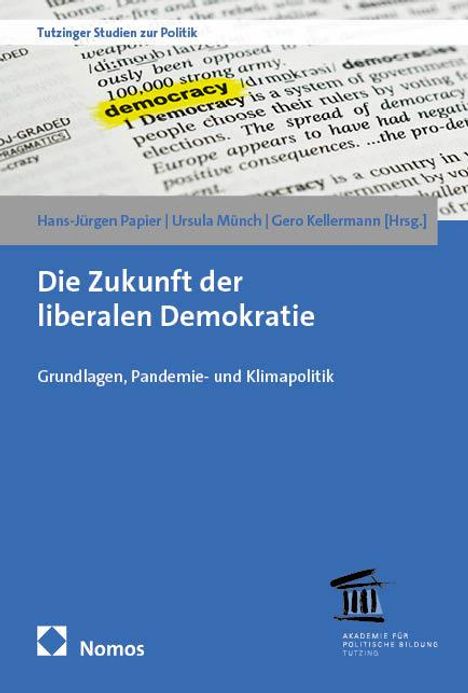 Die Zukunft der liberalen Demokratie, Buch