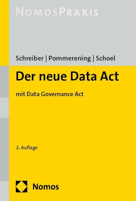 Kristina Schreiber: Der neue Data Act (DA), Buch