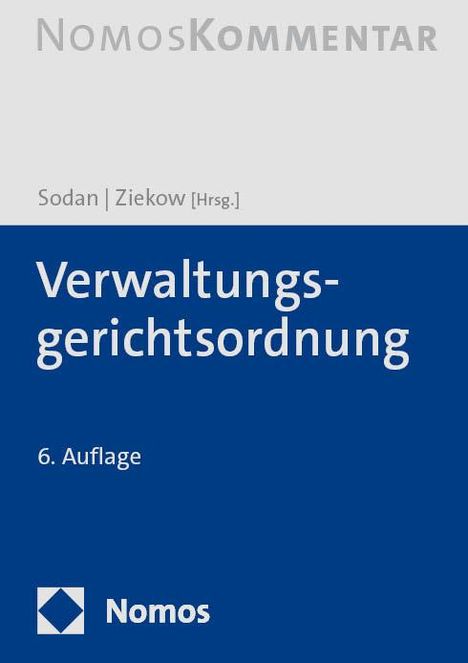 Verwaltungsgerichtsordnung, Buch