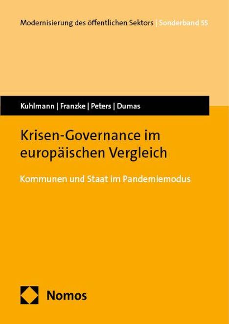 Sabine Kuhlmann: Krisen-Governance im europäischen Vergleich, Buch