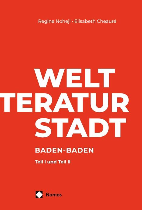 Regine Nohejl: Welt - Literatur - Stadt, Buch