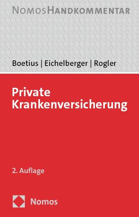 Jan Boetius: Private Krankenversicherung, Buch