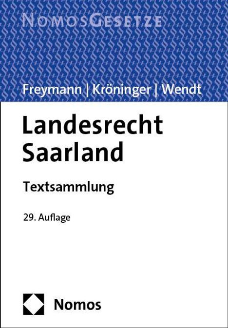 Landesrecht Saarland, Buch