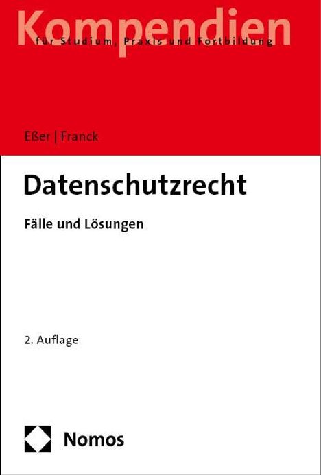Martin Eßer: Datenschutzrecht, Buch