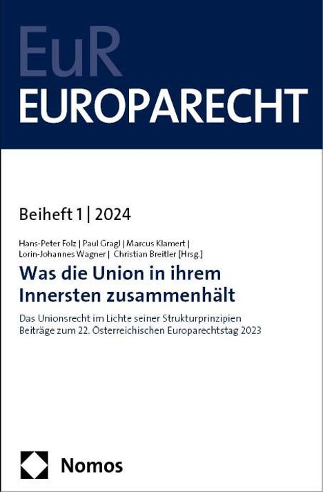 Was die Union in ihrem Innersten zusammenhält, Buch