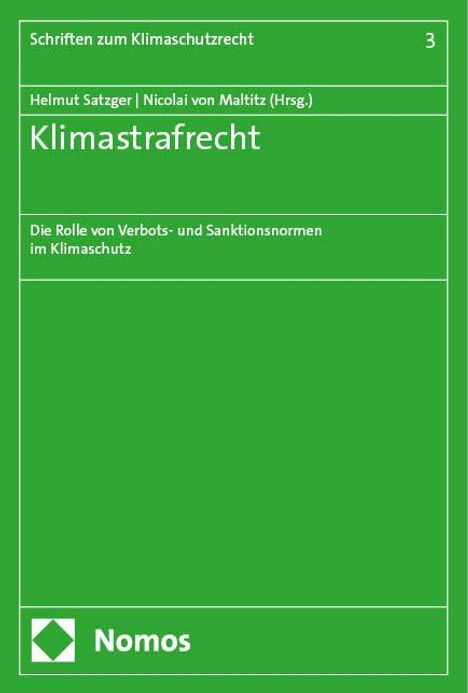 Klimastrafrecht, Buch