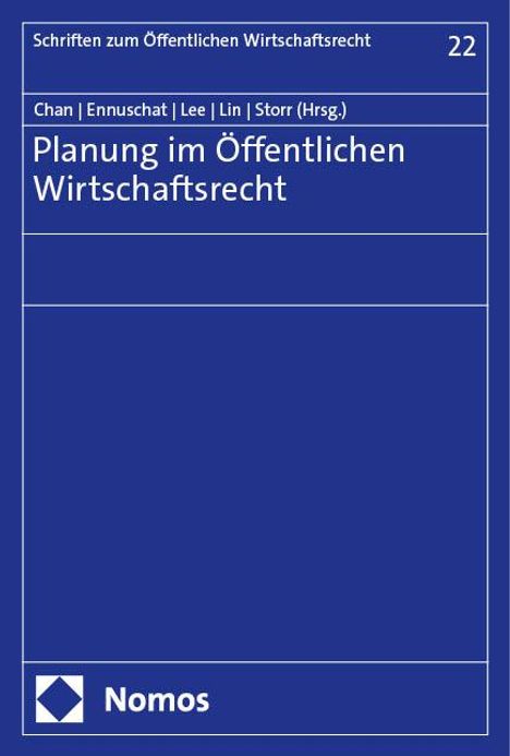 Planung im Öffentlichen Wirtschaftsrecht, Buch