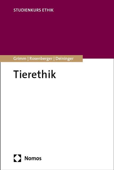 Herwig Grimm: Tierethik, Buch