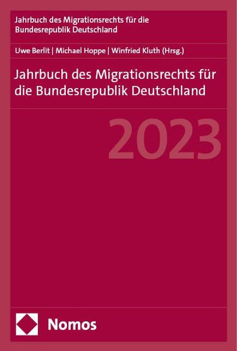 Jahrbuch des Migrationsrechts für die Bundesrepublik Deutschland 2023, Buch