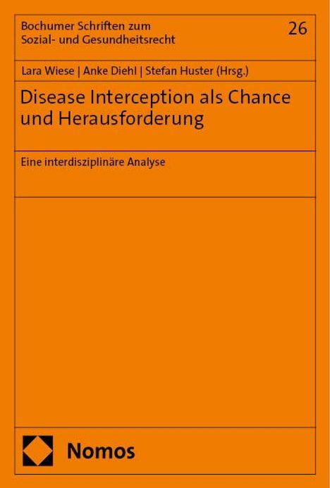 Disease Interception als Chance und Herausforderung, Buch