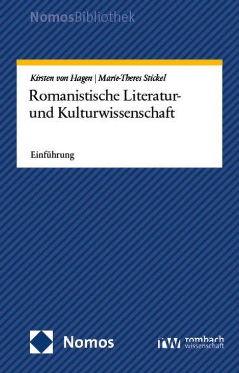 Kirsten von Hagen: Romanistische Literatur- und Kulturwissenschaft, Buch