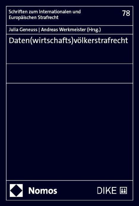 Daten(wirtschafts)völkerstrafrecht, Buch