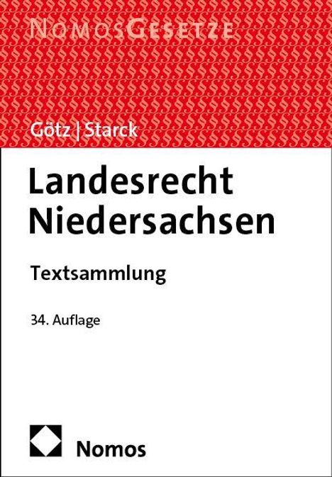 Landesrecht Niedersachsen, Buch