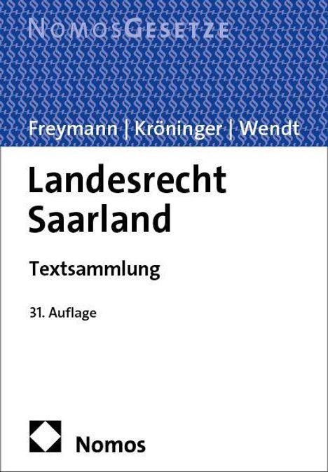Landesrecht Saarland, Buch
