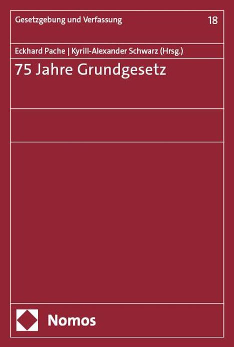 75 Jahre Grundgesetz, Buch