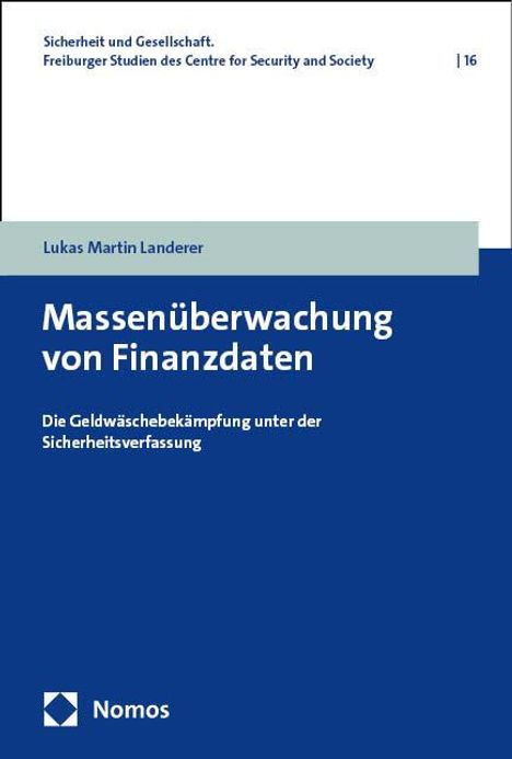 Lukas Martin Landerer: Massenüberwachung von Finanzdaten, Buch