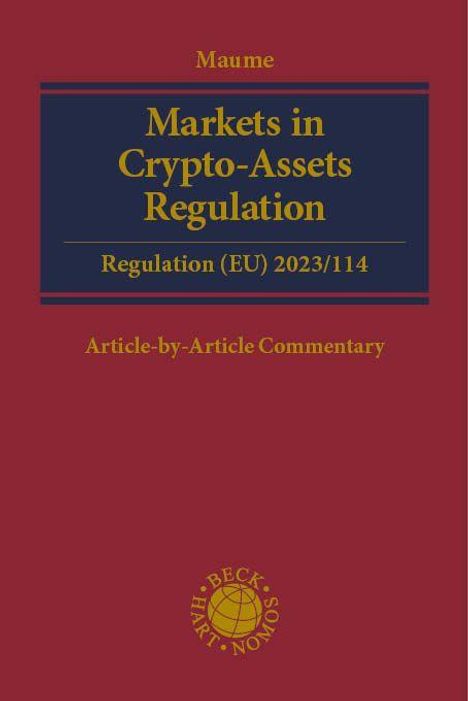 Philipp Maume: Markets in Crypto-Assets Regulation (MiCAR), Buch
