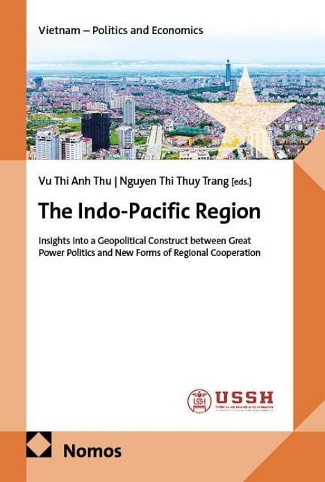 "Vietnam – Politics and Economics. The Indo-Pacific Region." Skyline mit Stern, Logos von LSIL und USSH. Nomos-Logo unten.