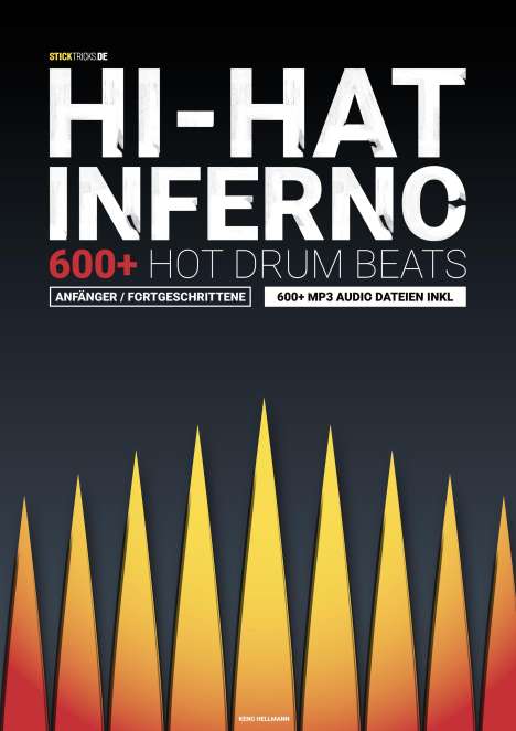 Keno Hellmann: Hi-Hat Inferno - 600+ Hot Drum Beats, Buch