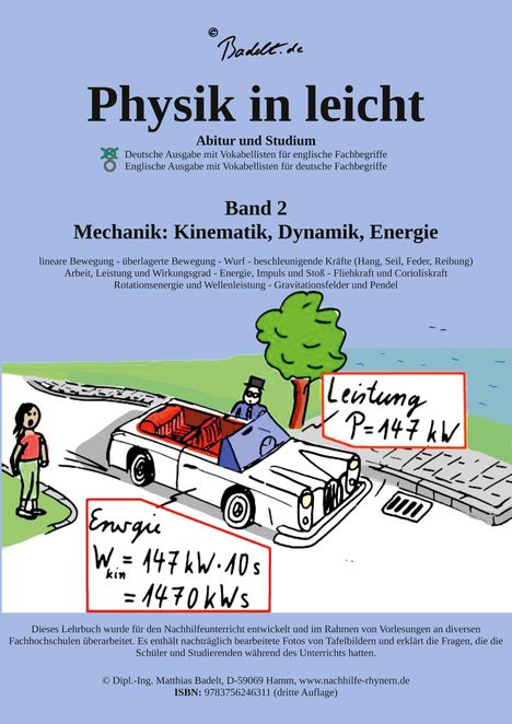 Matthias Badelt: Physik in leicht, Buch