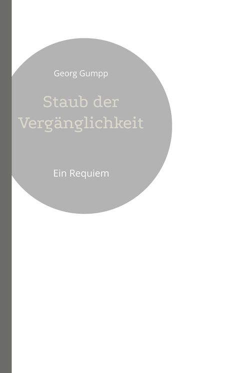 Georg Gumpp: Staub der Vergänglichkeit, Buch