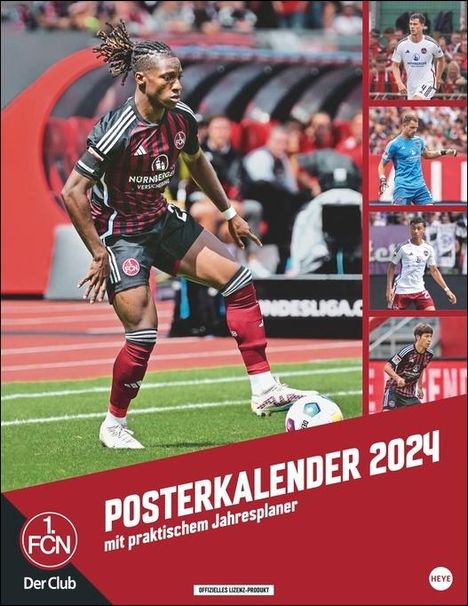 1. FC Nürnberg Posterkalender 2024, Kalender