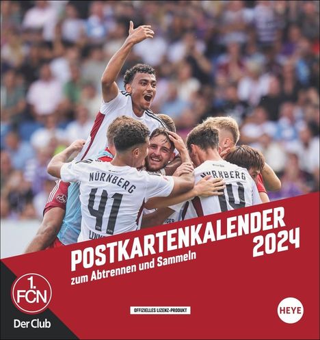 1. FC Nürnberg Postkartenkalender 2024, Kalender