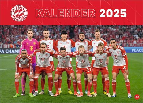 FC Bayern München Edition Kalender 2025, Kalender