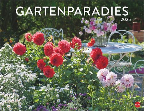 Gartenparadies Posterkalender 2025, Kalender