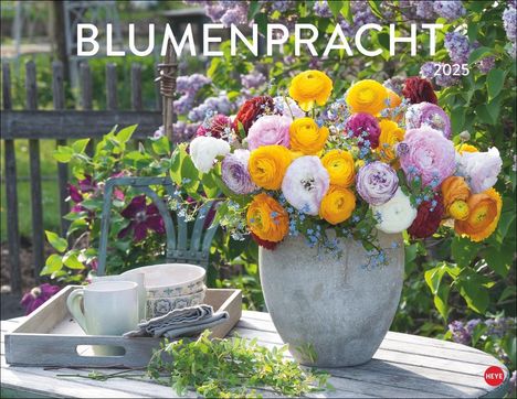 Blumenpracht Posterkalender 2025, Kalender