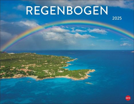 Regenbogen Posterkalender 2025, Kalender