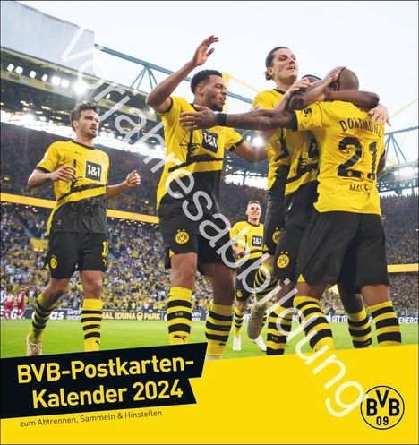 BVB Postkartenkalender 2025, Kalender