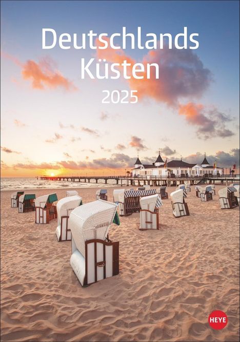 Deutschlands Küsten Kalender 2025, Kalender