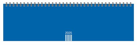 Wochenquerplaner, blau 2025, Kalender