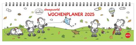 sheepworld Wochenquerplaner 2025, Kalender
