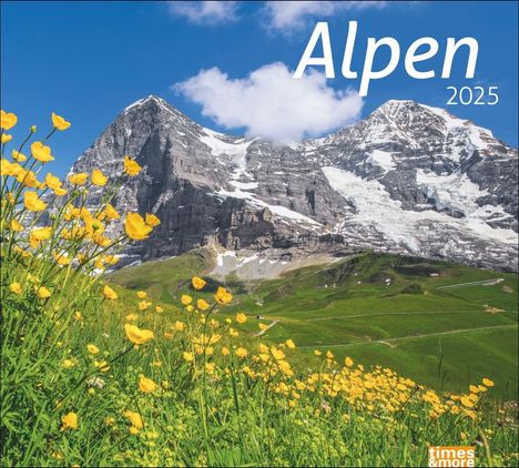 Alpen Bildkalender 2025, Kalender