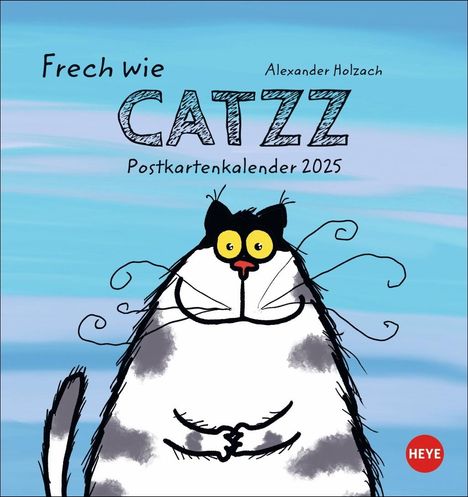 Catzz Postkartenkalender 2025, Kalender