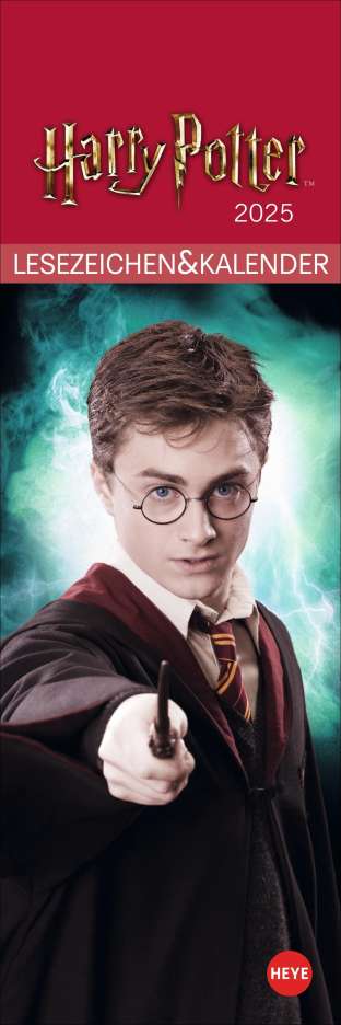 Harry Potter Lesezeichen &amp; Kalender 2025, Kalender