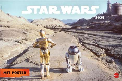 Star Wars Broschur XL Kalender 2025, Kalender